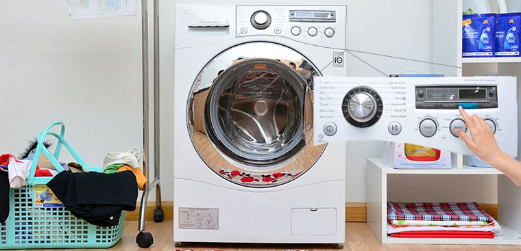 Cách sử dụng bảng điều khiển máy giặt LG WD-13600 8kg