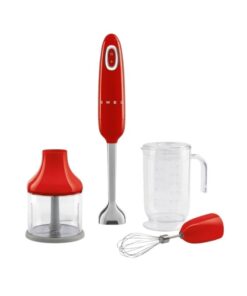 Bộ máy xay cầm tay Smeg HBF03RDEU màu đỏ