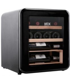 Tủ rượu HCK retro 48L SC-46R-S - 17 chai màu đen có mặt kính