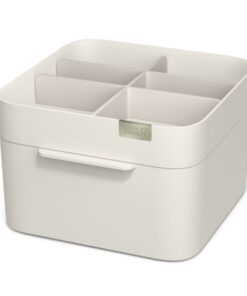 Hộp vuông đựng đồ trang điểm Joseph Joseph 75004 Viva™ Kosmetischer Organizer mit Schublade - Muschelfarben - màu trắng kem
