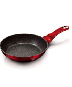 Chảo rán Berlinger Haus BH/1253N 28cm lớp chống dính phủ đá - màu đỏ