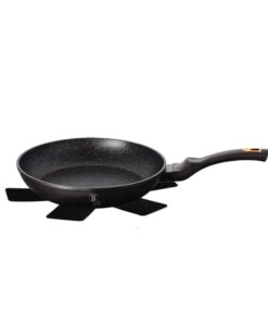 Chảo rán Berlinger Haus BH/1635N 28cm lớp chống dính phủ đá - màu đen/vàng hồng