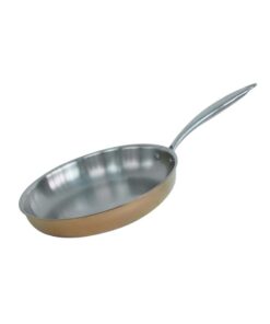 Chảo inox Ciwete series Royal Knight màu vàng đồng 24cm