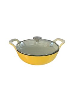 Nồi chảo gang GKÖCH màu vàng 25cm