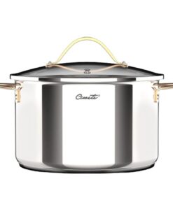 Nồi inox Ciwete Royal Knight Series 20cm vung kính