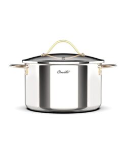 Nồi inox Ciwete Royal Knight Series 22cm vung kính