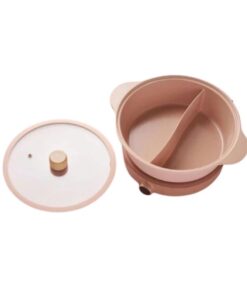 Nồi 2 ngăn 2Lock Korea 6,7l màu hồng