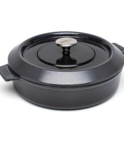 Nồi Tròn Woll Iron Casserole 28 cm Carbon Grey màu xám