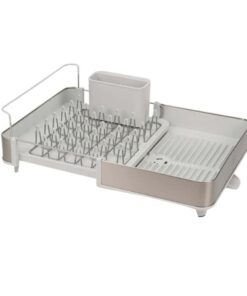 Khay úp bát đĩa Joseph Joseph Extend Steel Expandable Disk Rack 851692 màu trắng xám
