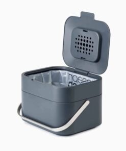Thùng rác hữu cơ Joseph Joseph 30016 Stack 4 - Graphite