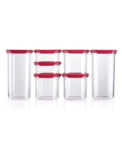 Bộ hộp bảo quản thực phẩm Tupperware Ultra Clear Passion set 6 hộp