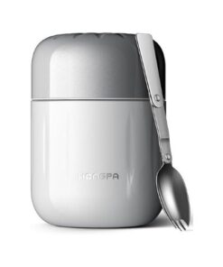 Bình giữ nhiệt đựng thực phẩm Thermal food container, 500 ml - màu trắng