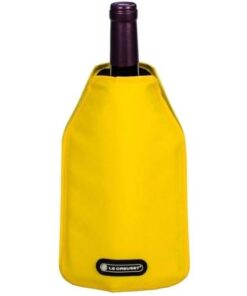 Túi giữ lạnh rượu vang bằng vải không thấm nước LeCreuset WA-126 Flaschenkühler Gelb - màu vàng