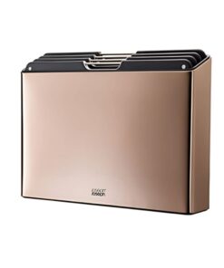 Bộ thớt Joseph Joseph 60172 Folio rose màu hồng rose gold