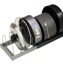 Khay đựng nồi, chảo, vung Joseph Joseph 85167 DrawerStore™ Ausziehbarer Kochgeschirr Organizer - Grau/Taube VE 4