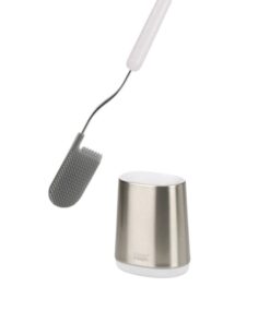 Dụng cụ Cọ toilet / wc Joseph Joseph Flex™ Plus kèm hộp đựng 70516 màu xám trắng