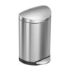 Thùng rác đạp chân Simplehuman CW2106 6L màu inox