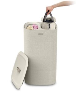 Giỏ đựng quần áo 2 ngăn có quai xách Joseph Joseph 50019 Tota 60L (Ecru)
