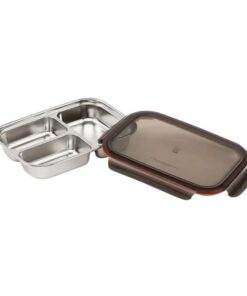 Hộp đựng thực phẩm inox chia ngăn Cuitisan Partition EC4-183 900ml