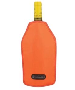 Túi giữ lạnh rượu vang bằng vải không thấm nước LeCreuset WA-126 Flaschenkühler Orange - màu cam