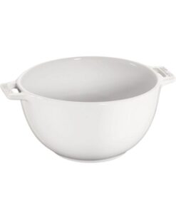 Bát Staub: Salatschüssel, rund, 18 cm, màu trắng