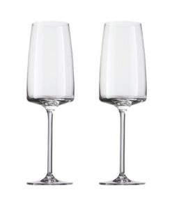 Set 2 ly uống rượu Zwiesel Glas Vivid Senses (Sensa) 122430 Sparkling Wine with effervescence point 388ml - made in Germany