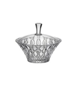 Thố pha lê Bohemia Crystal Memphis 19.5cm