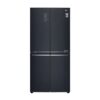 Tủ Lạnh Side by Side LG 490L Inverter 4 Cánh Thép Đen