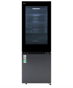 Tủ lạnh LG Inverter 340 lít InstaView đen mờ