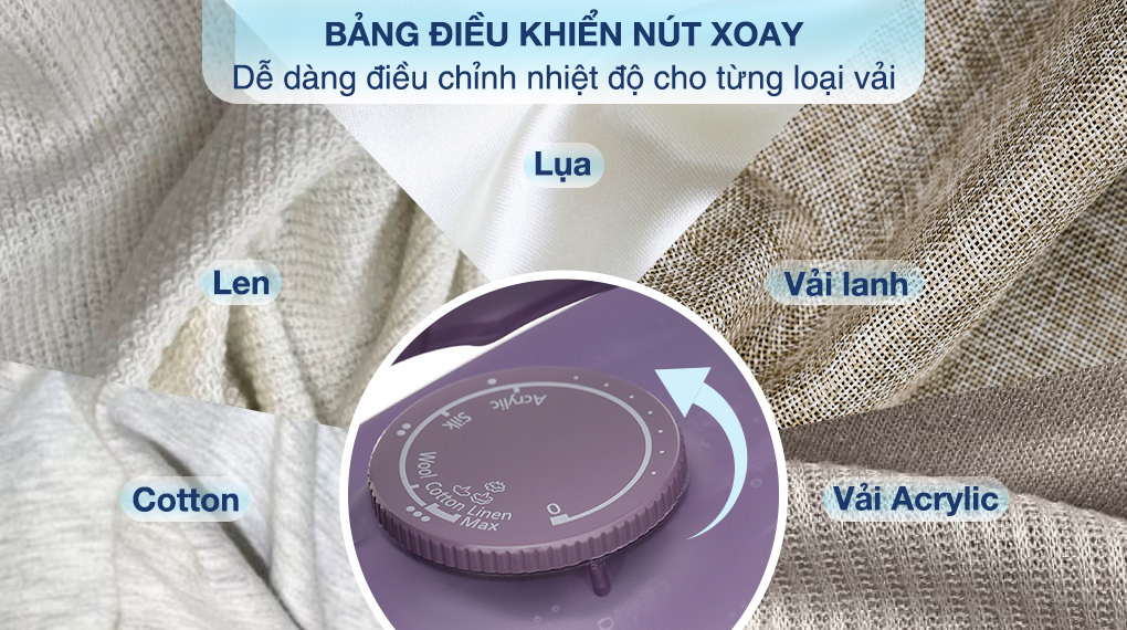 Bàn ủi hơi nước Panasonic NI-S630VRA 2400W - Bảng điều khiển Bàn ủi hơi nước Panasonic NI-S630VRA 2400W Bàn ủi hơi nước Panasonic NI-S630VRA 2400W - Bảng điều khiển