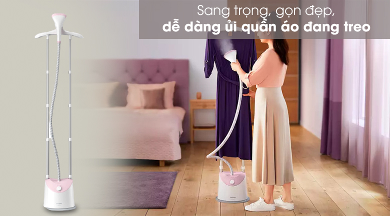 Bàn ủi hơi nước đứng Philips GC485/49 1800W Bàn ủi hơi nước đứng Philips GC485/49 1800W