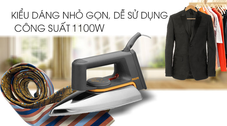 Bàn ủi khô Philips HD1172 Bàn ủi khô Philips HD1172
