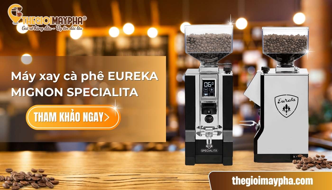 Chỉnh lại độ mịn bột cà phê cho phù hợp để hạn chế bã cafe bị ướt