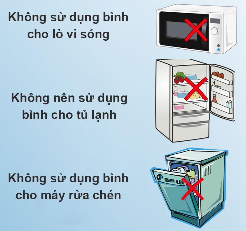 Bình giữ nhiệt inox 500 ml Tiger MCY-K050-AC Lưu ý sử dụng - Bình giữ nhiệt inox 350ml Tiger MCY-K035ACV
