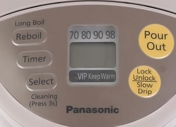 Bình thủy điện Panasonic NC-BG3000CSY 3 lít Bình Thủy Điện PANASONIC NC-BG3000CSY