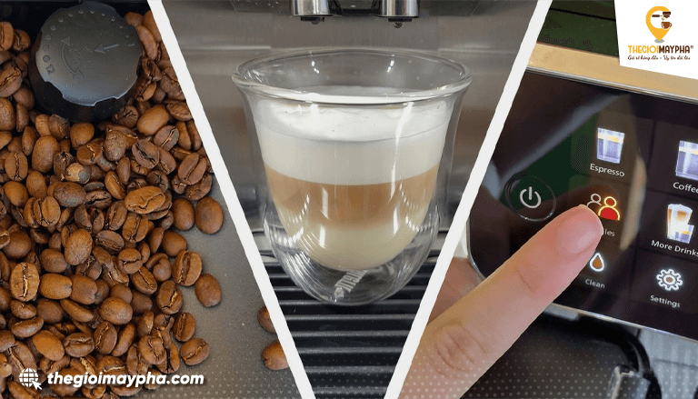 Máy pha cà phê tự động