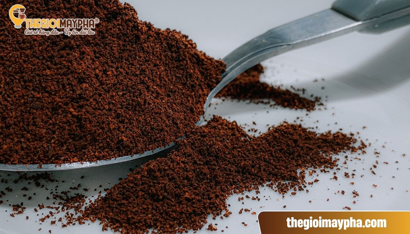 Máy pha cà phê bị loãng do dùng quá ít hoặc nhiều bột