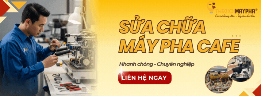 Dịch vụ sửa chữa máy pha cà phê tại Thế Giới Máy Pha