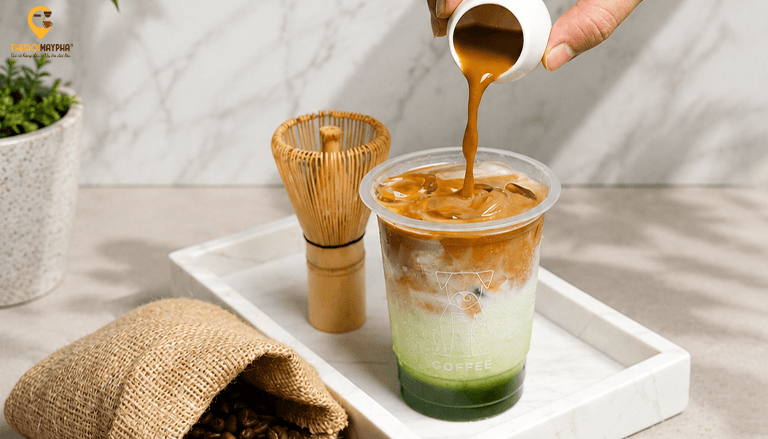 Công thức latte matcha kết hợp espresso đang hot hiện nay có gì đặc biệt?