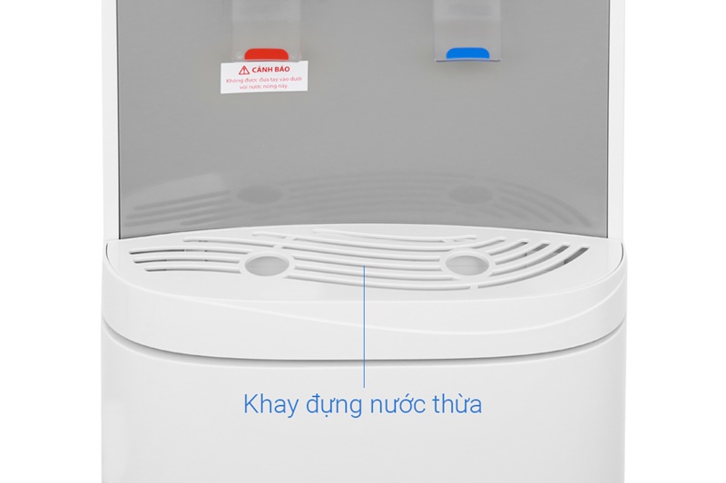 Cây nước nóng lạnh Toshiba RWF-W1664TV(W1) Khay hứng nước thừa ngăn nước rơi, đổ xung quanh cây nước - Cây nước nóng lạnh Toshiba RWF-W1664TV(W1)