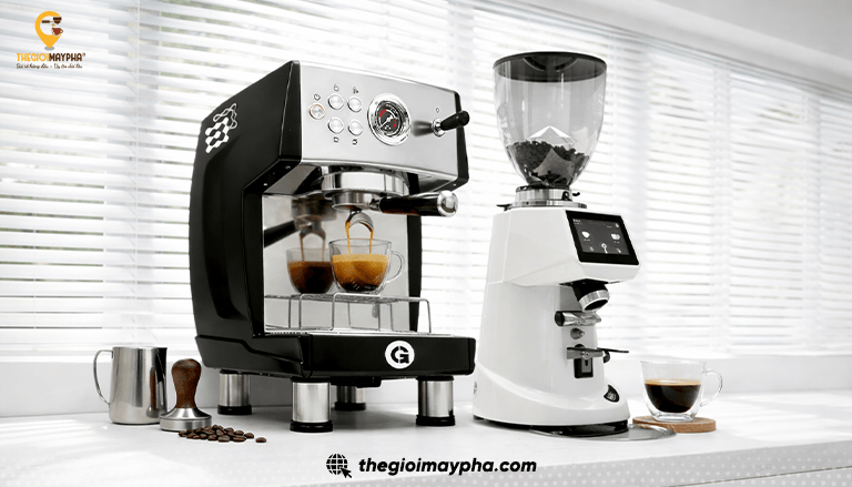 Setup combo máy pha và máy xay cho quán mới mở