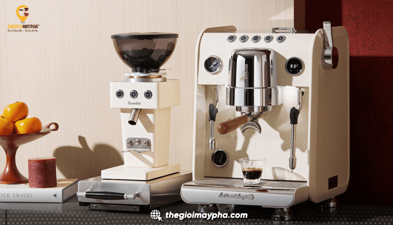 Setup combo máy pha và máy xay cho quán mới mở