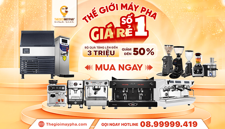 Combo thiết bị quán cà phê takeaway tiết kiệm chi phí – Giải pháp tối ưu cho người mới