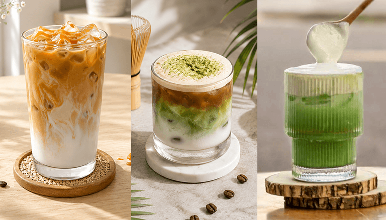 Công thức latte đá đang được nhiều quán cafe sử dụng hiện nay