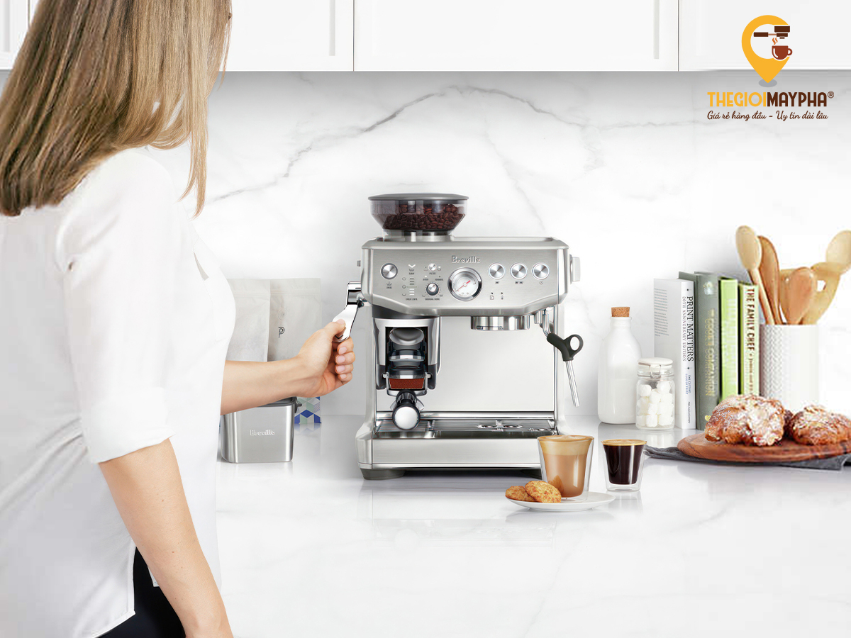 Máy pha cà phê Breville 876 cho phép pha chế liên tục