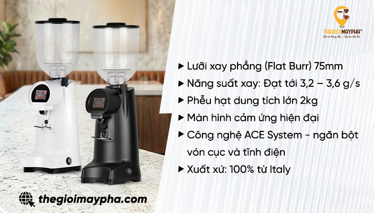 máy xay cà phê Firenze 75