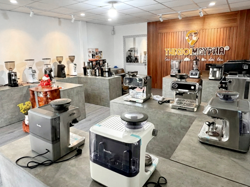 Showroom Thế Giới Máy Pha ở Bình Dương