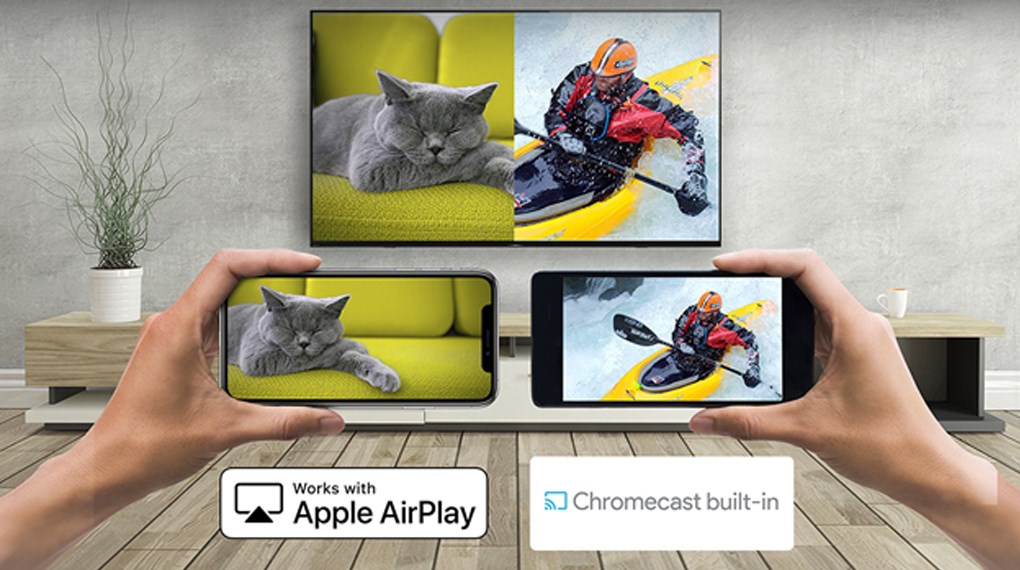 Google Tivi QLED MiniLED Sony 4K 75 inch K-75XR70 Google Tivi Mini LED Sony 4K 75 inch K-75XR70 - Tiện ích