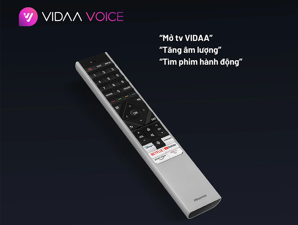 google-tivi-uled-4k-hisense-55-inch-55u6k-118084-13-1 Điều khiển tiện lợi bằng giọng nói (VIDAA)