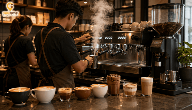 Những dấu hiệu cho thấy quán cần nâng cấp máy pha cà phê